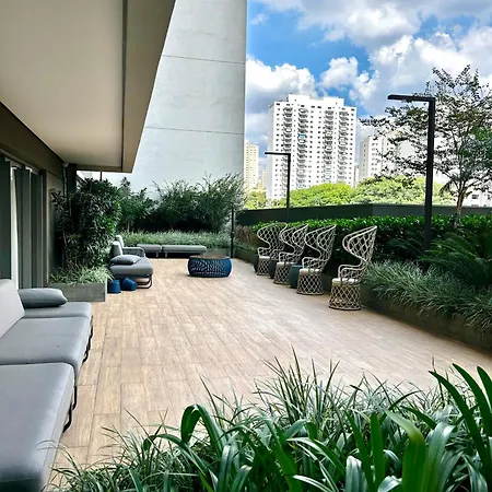 Studio Em Condominio De Luxo-Ar Condicinado-Perto Do Aeroporto-Parque Ibirapuera-Metro-Aacd-Medplex-Casv São Paulo Exterior photo